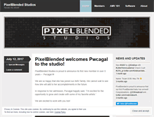Tablet Screenshot of pixelblended.com